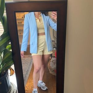 Blue H&M blazer size 2